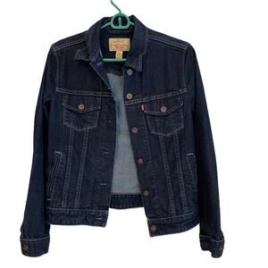 Levi’s Positively Superior Blue Jean‎ Jacket Size Small